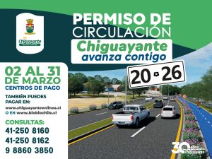PERMISO CIRCULACIÓN 2026