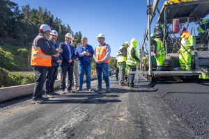 Ampliación de Costanera avanza con asfaltado y alcalde de Chiguayante solicita adelantar trabajos