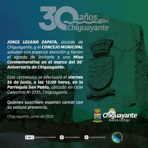 Misa conmemorativa por los 30 años de Chiguayante