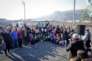 A un paso de la licitación: Municipalidad de Chiguayante y Gore firman convenio para retomar obras de Complejo Deportivo