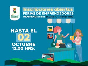 Inscripciones abiertas para las Ferias de Emprendedores Independientes del cuarto trimestre